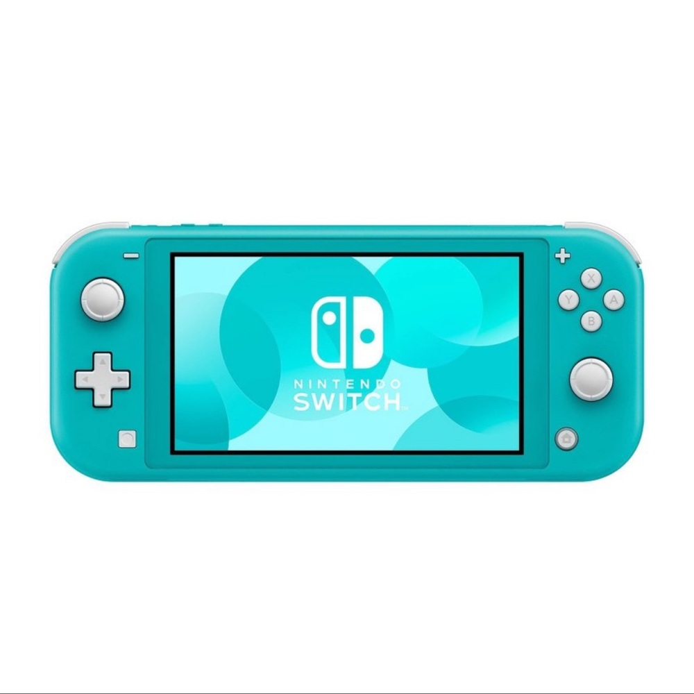 Nintendo Switch Lite Turquoise - perfect used condition + 400gb SD card